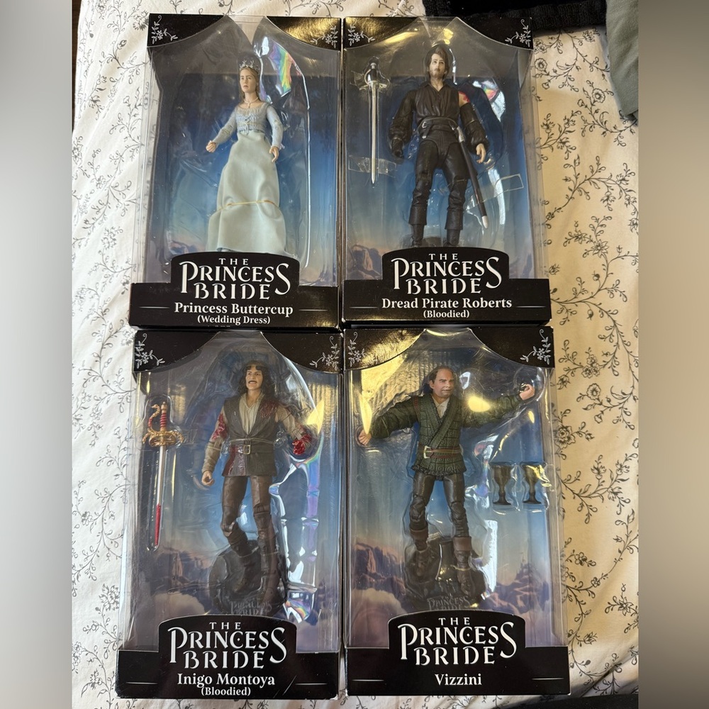 Princess Bride Action Figure Set of 4